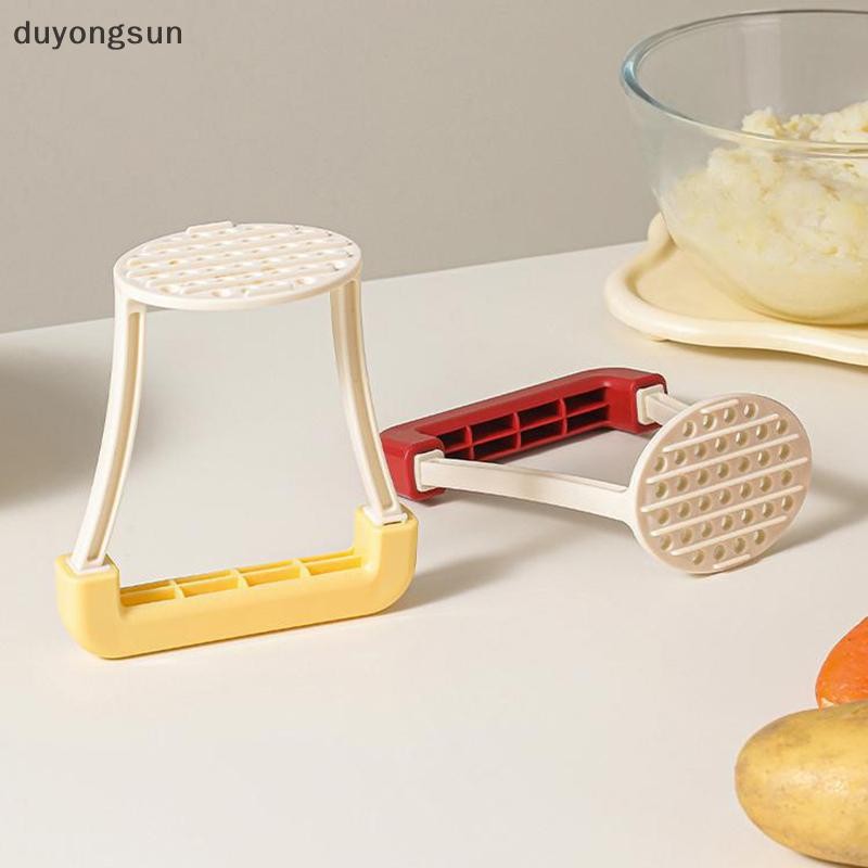 (duyongsun) Potato Mashers Rice Masher Puree สีม่วงหวาน Potata ฟักทองเครื่องขูด Makers เครื่องมือ Cr