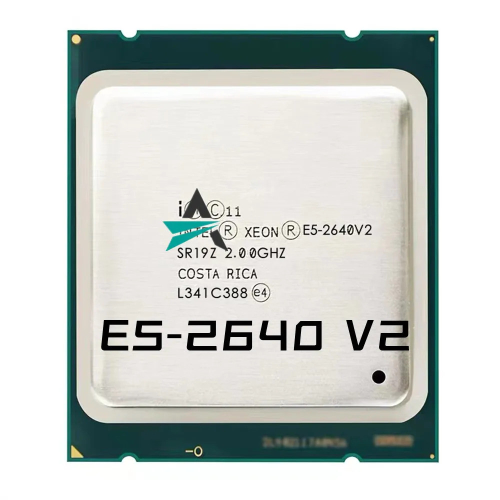 ใช้ Xeon E5-2640v2 E5 2640v2 E5 2640 V2 2.0 GHz Eight-Core Sixteen-Thread CPU โปรเซสเซอร์ 20M 95W LG
