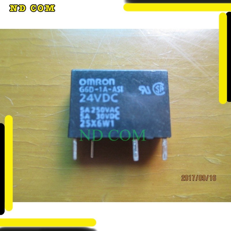 สั่งเลย! G6D-1A-ASI-5VDC 12VDC 24VDC รีเลย์ 12V 5V 24V 4ขา 5A i ร้านเราส่งทุกวัน