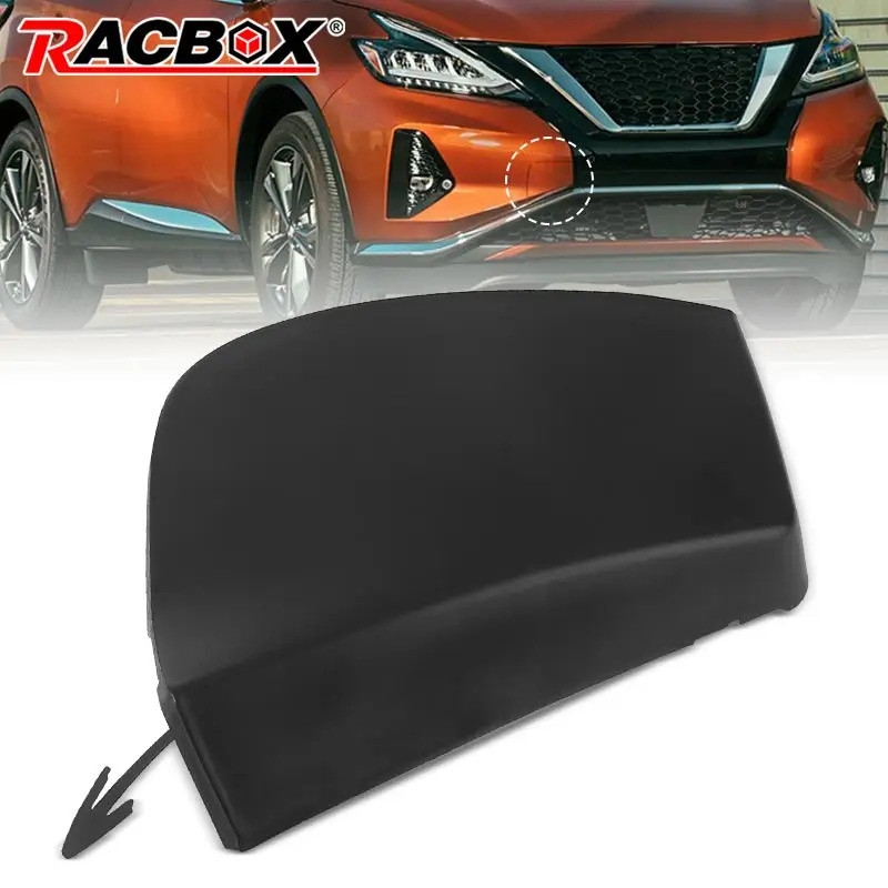 กันชนหน้าTow Hook EyeสําหรับNissan Murano 2019 2020 2021 2022 2023 รถยนต์หมวกอุปกรณ์เสริมเปลี่ยน622A