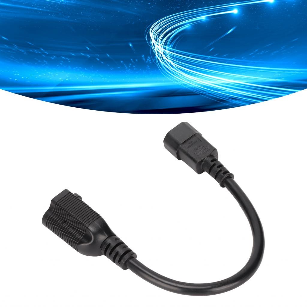 Maib IEC320 C14 ถึง 5-15R/5-20R สายไฟ 0.32m/1.0ft มาตรฐานคอมพิวเตอร์อะแดปเตอร์ AC Outlet สําหรับเครื