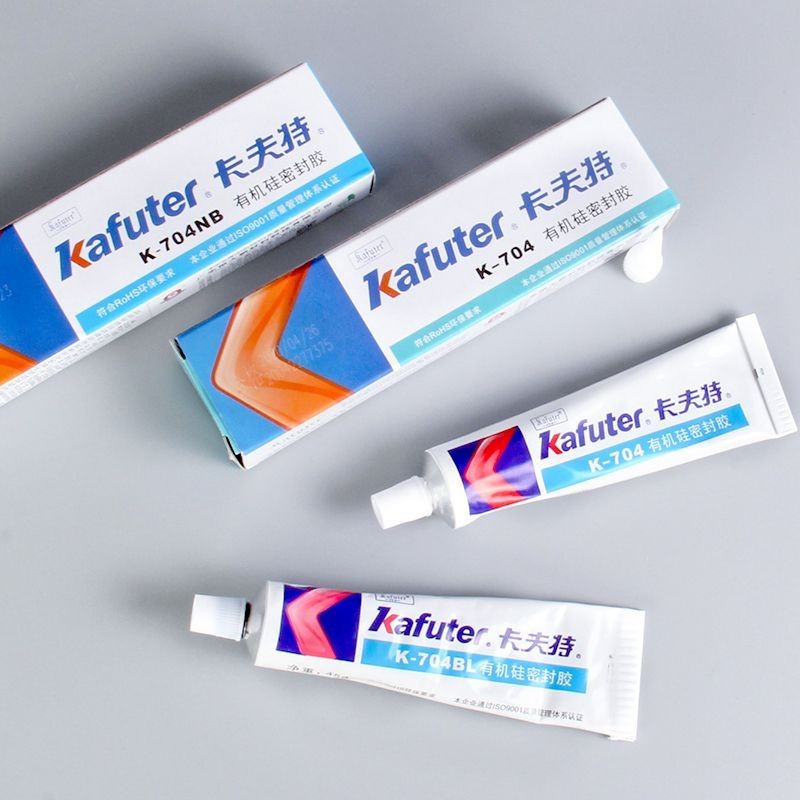คราฟท์เค-704ยางซิลิโคนเคลือบหลุมร่องฟันอิเล็กทรอนิกส์คอมพ์卡夫特เค-704ซิลิโคน胶机ซิลิโคนซีลกาว电子元件进口吸水高温胶