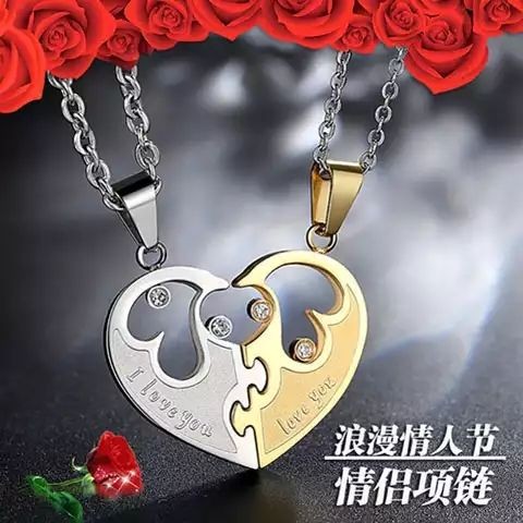 สร้อยคอผู้ชายและผู้หญิงสร้อยคอนักเรียนสร้อยคอสร้อยคอคู่สร้อยคอนักเรียนสําหรับเด็กชายและเด็กหญิง sgh8