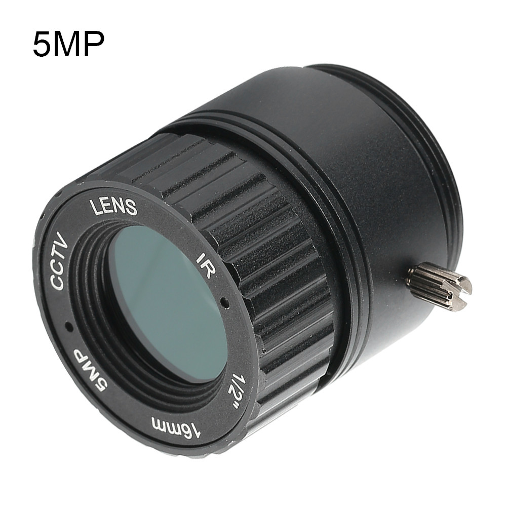 มีสไตล์365 NIZUUONE กล้องวงจรปิดเลนส์คงที่ 16 มม. 5MP ความละเอียดสูง CS Mount กล้องรักษาความปลอดภัย 