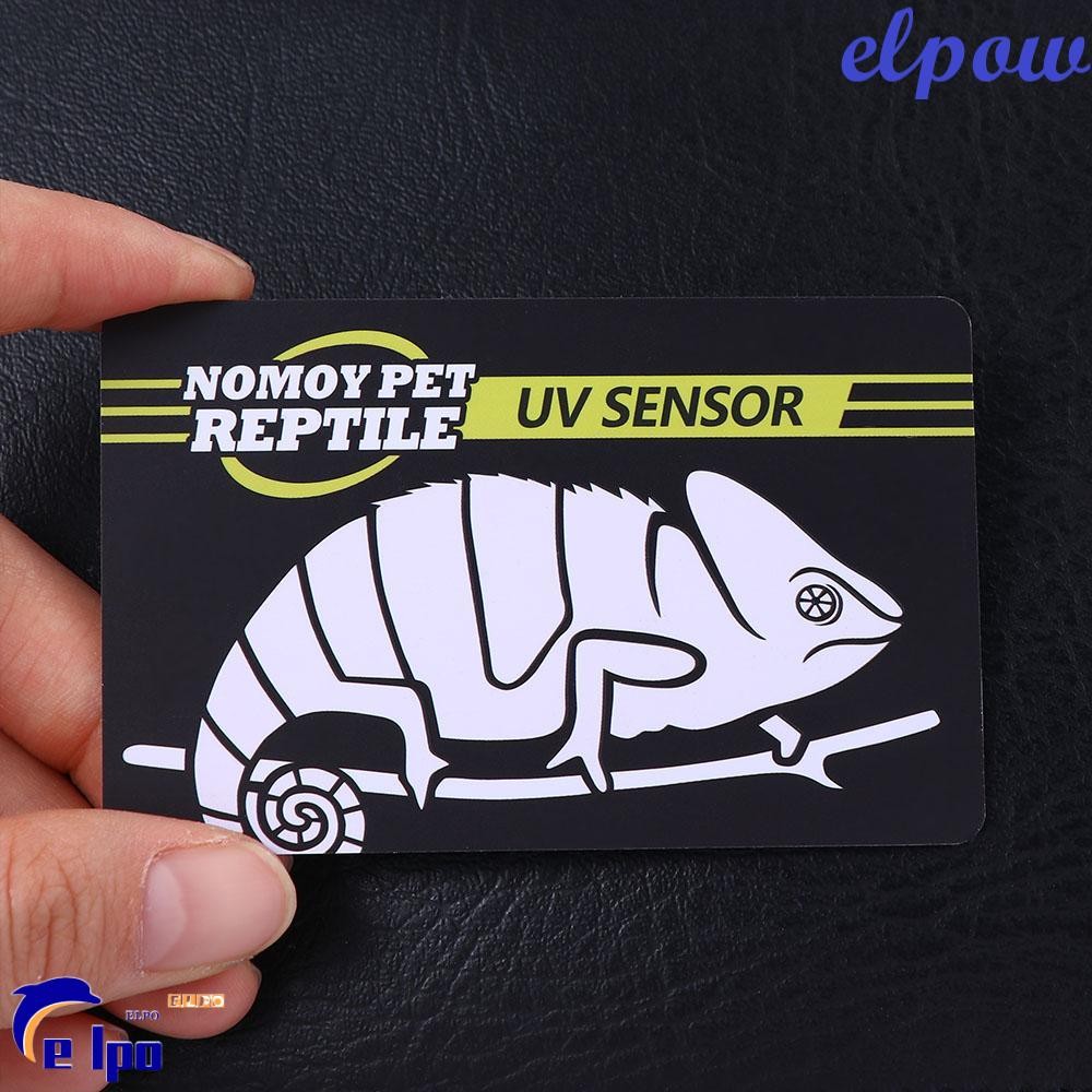 PIXELPOWER UVB Test Card แบบพกพา 2023 Quick PVC ทนทานโคมไฟ Life Tester Meter