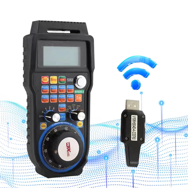 Hot Xhc 3/4/6 Axis Mach3 Ethernet Cnc Controller การควบคุม USB เครื่องกัด Handwheels