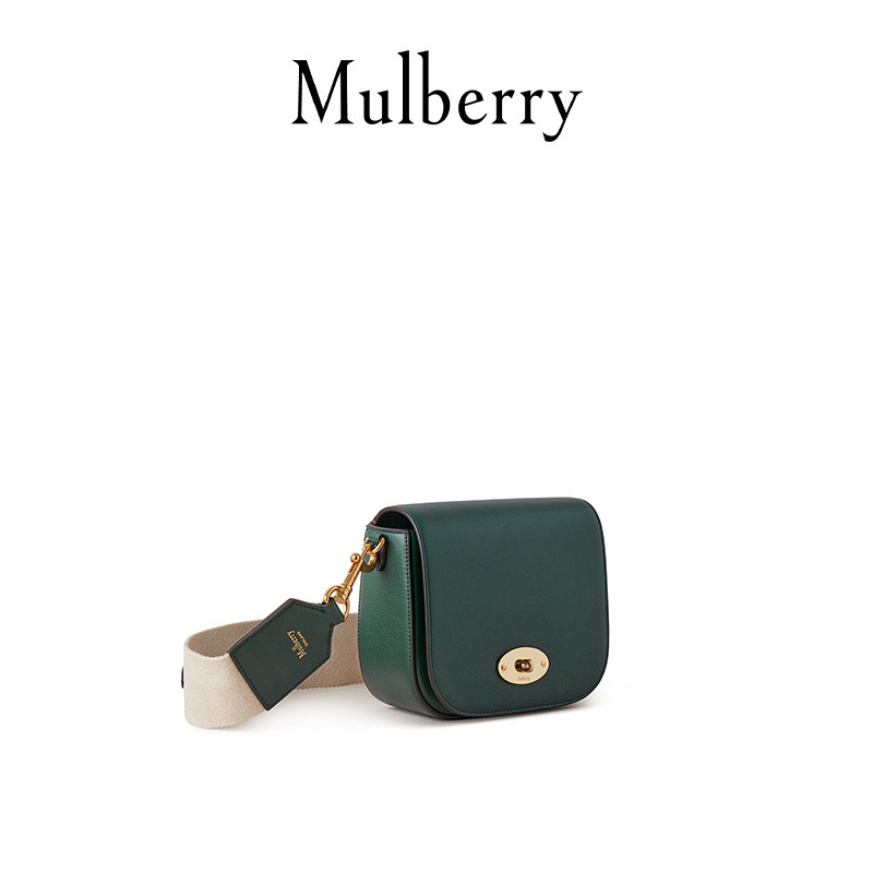 Mulberry/Mulberry กระเป๋าผู้หญิง Darley Small College Bag กระเป๋าสะพาย Messenger