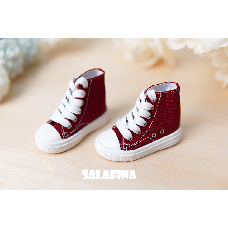 Bjd รองเท้าผ้าใบ Low-Top One- Piece Sole 4 Points 6 Points Macaron Color msd.mdd.Bear Sister Rabbit 