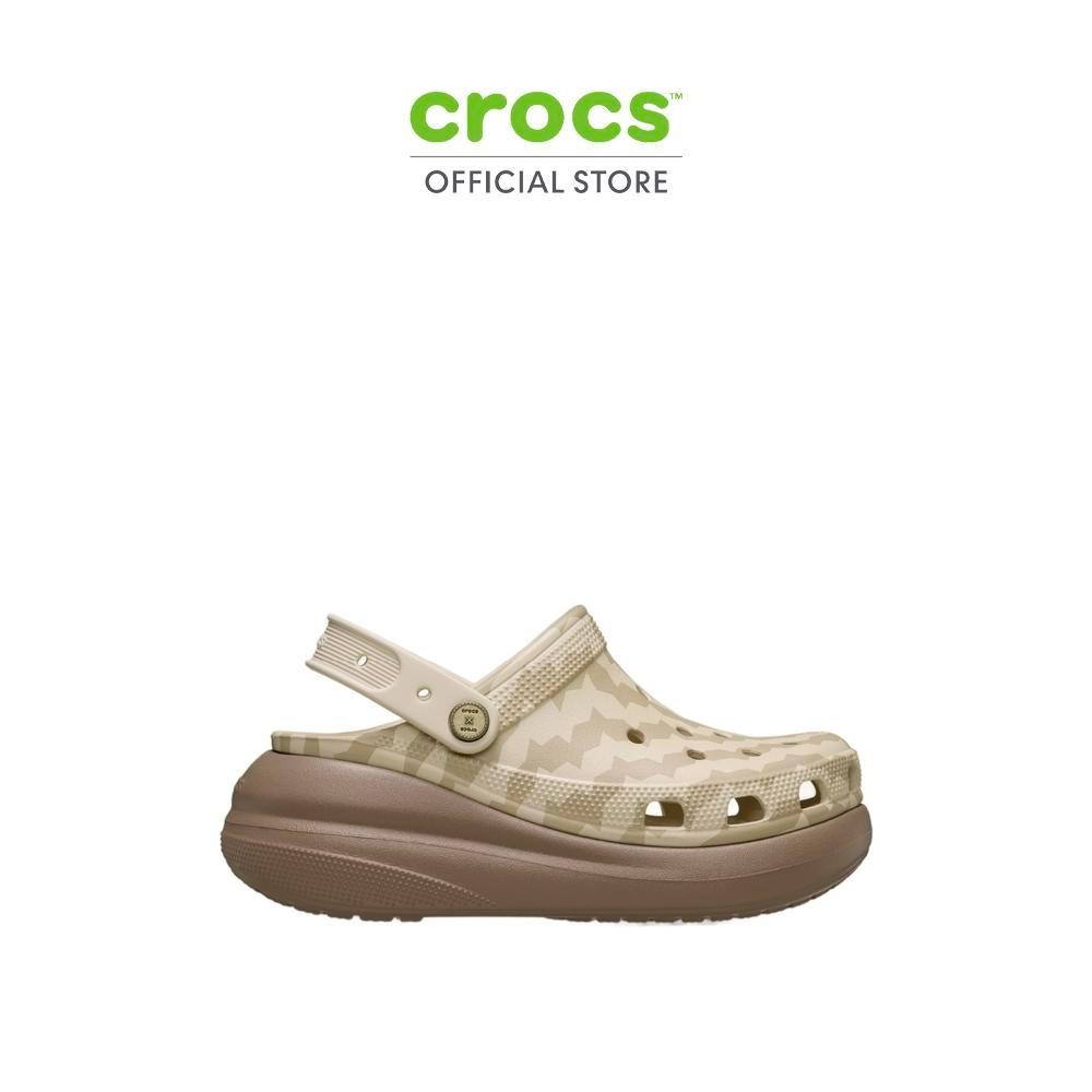 CROCS รองเท้าลำลองผู้ใหญ่ CRUSH EASY ELEGANCECLOG รุ่น CS 211974-2Q9 - LATTE