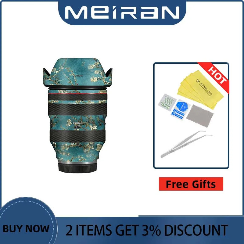 สําหรับ Canon RF28-70 มม.F2 28-70F2 2870 กล้องป้องกันฟิล์มกล้องเลนส์ตกแต่งกล้องเลนส์ฝาครอบฟิล์ม Anti