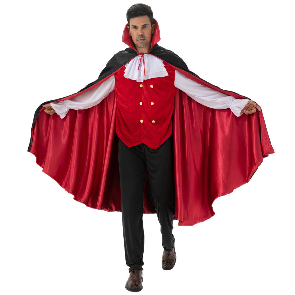 HALLOWEEN สำหรับผู้ใหญ่ - คอสเพลย์ชุดปีศาจแวมไพร์ Duke