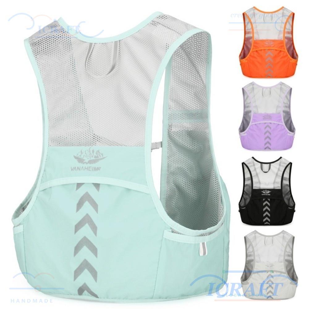 CRAFT Trail Running Backpack, Breathable Ultralight Hydration Vest,ไนลอนกันน้ําทํางานแพ็คเสื้อกั๊กสะ