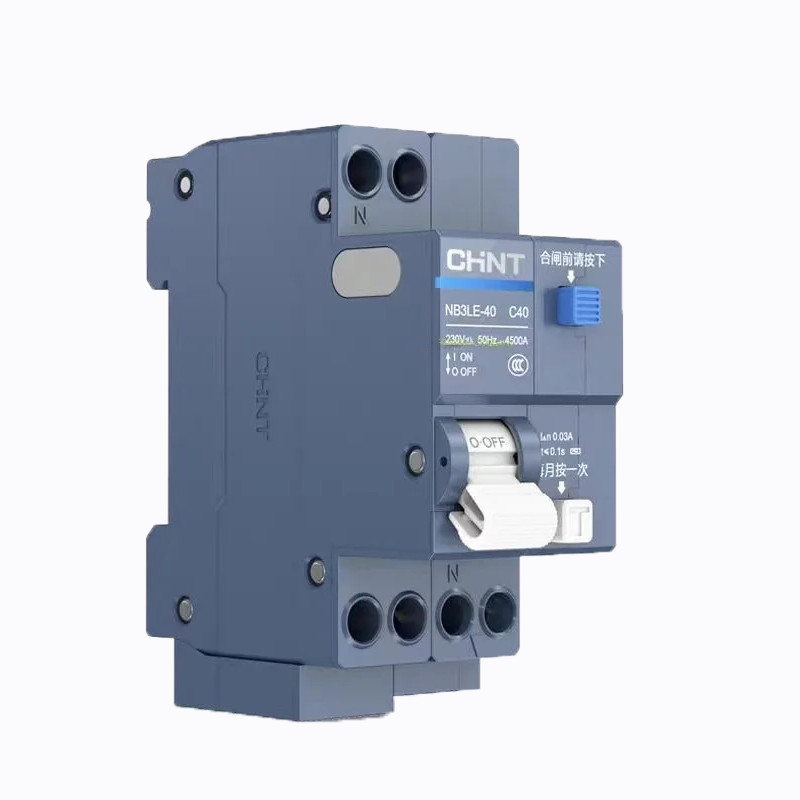 CHINTRCBO Leakage Protector NB3LE-40 1P+N ป้องกันการรั่วไหลลัดวงจรป้องกันการโอเวอร์โหลดผลิตภัณฑ์ต้นฉ