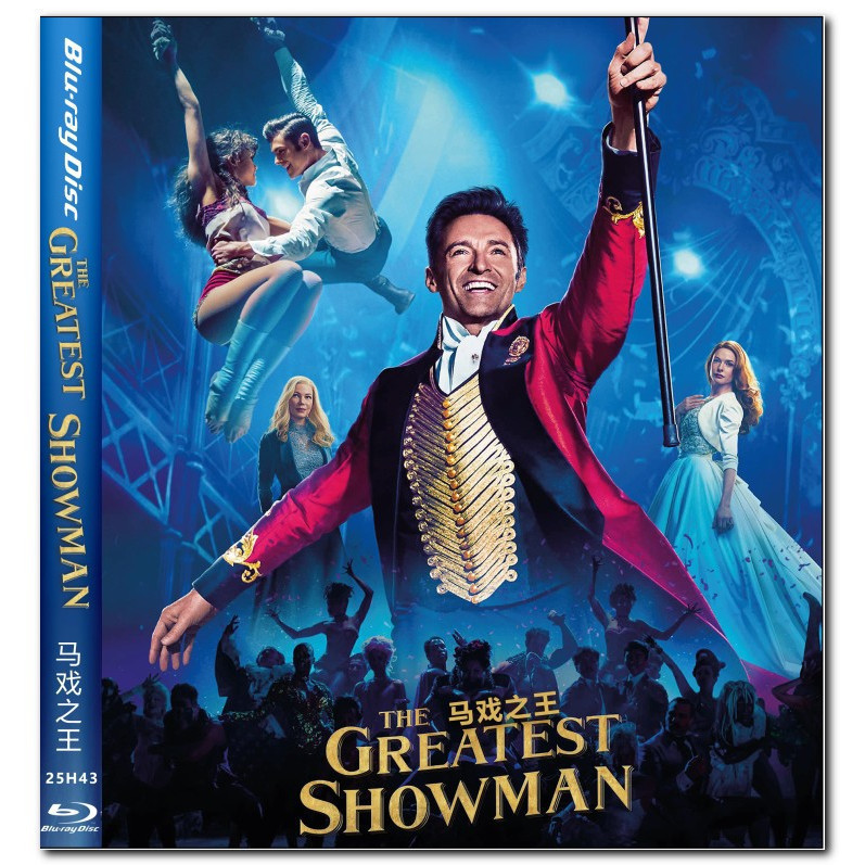 [ภาษาอังกฤษ] Blu-ray HD Movie 4K UHD 1080P The Greatest Showman
