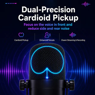 NEODIGI M83 USB MICROPHONE ไมโครโฟนตั้งโต๊ะ ไมค์มีสาย ไมโครโฟนมีสาย ไมค์สตรีมมิ่ง ไมค์เกมมิ่ง ไมค์พอดแคสต