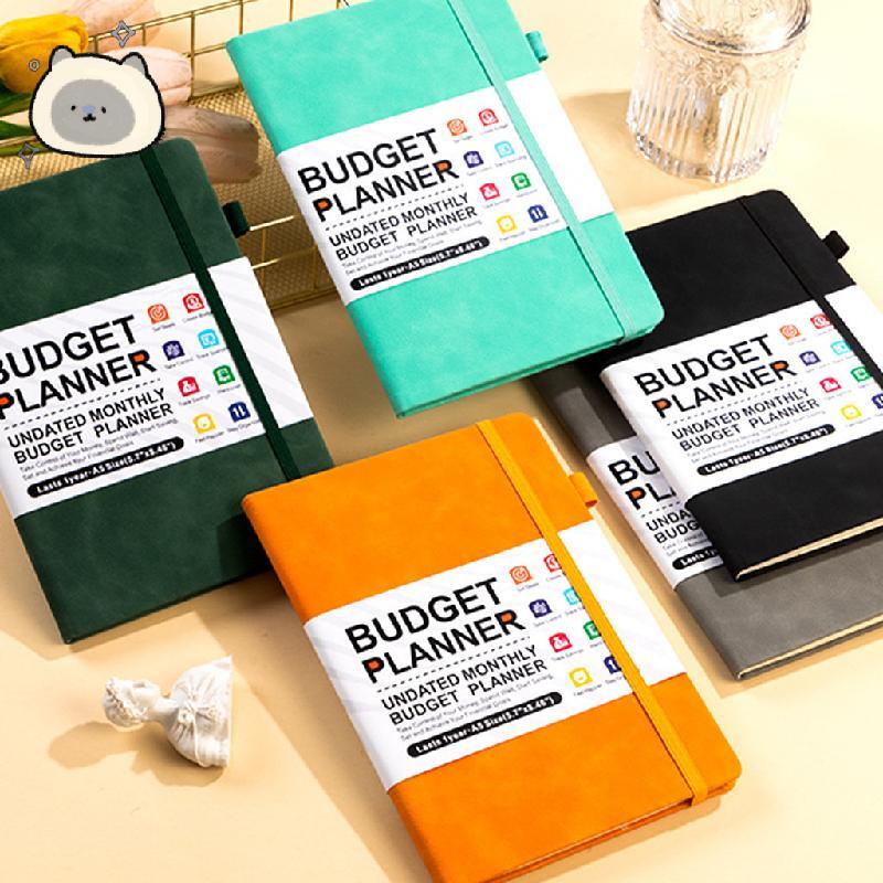 OUYOUA5 Budget Planner Notebook การวางแผนการเงิน Log Budget Accounting Diary รายเดือน Expenditure Bu