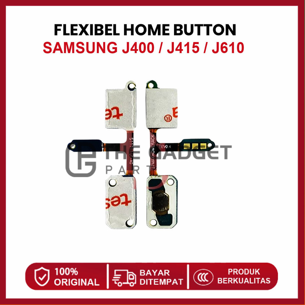 ปุ่มบ้านแบบยืดหยุ่น SAMSUNG J400 / J415 / J610 ORIGINAL