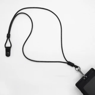 สายคล้องบัตรหนังแท้ รุ่น Leather Lanyard - Craftor