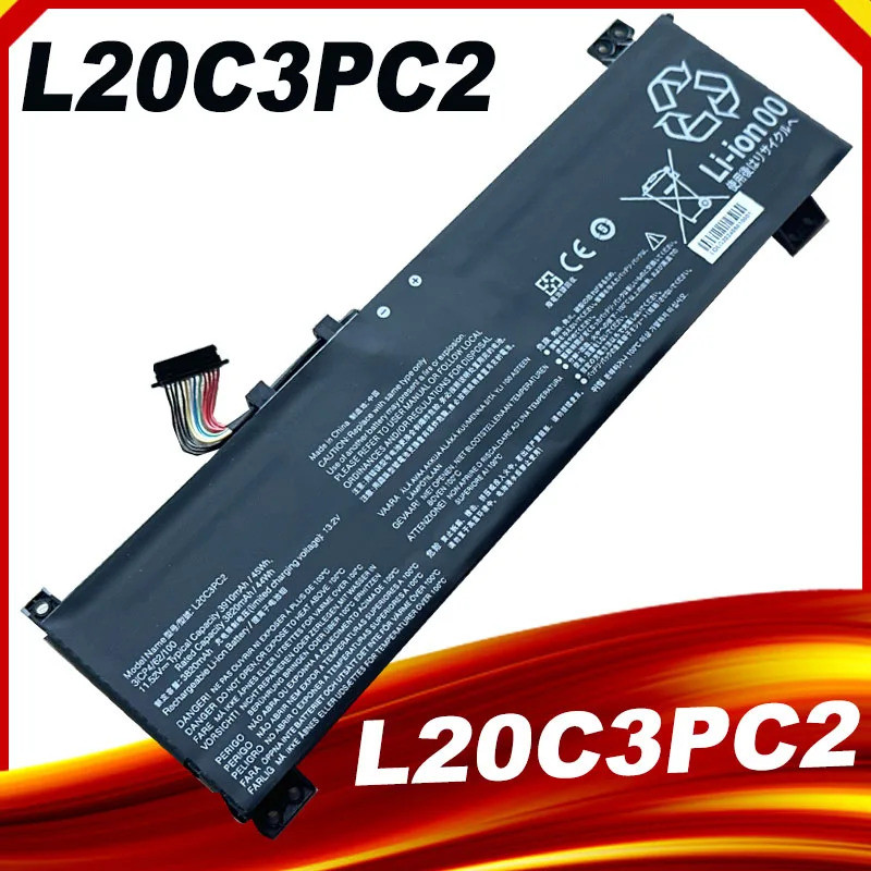 ใหม่ L20M3PC2 L20C3PC2 แบตเตอรี่แล็ปท็อปสําหรับ Lenovo ideapad Gaming 3 15ACH6 15IHU6 82K1 82K2 L20L