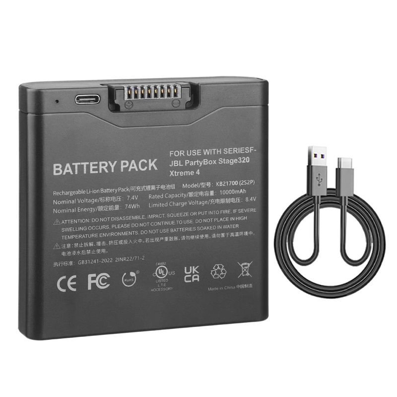 [JBL] Xtreme 4/War Drum 4 Audio Battery JBL PartyBox Se 320 Speaker Battery