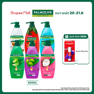 Dầu gội Palmolive kèm xả 2-trong-1 chiết xuất thiên nhiên 600ML