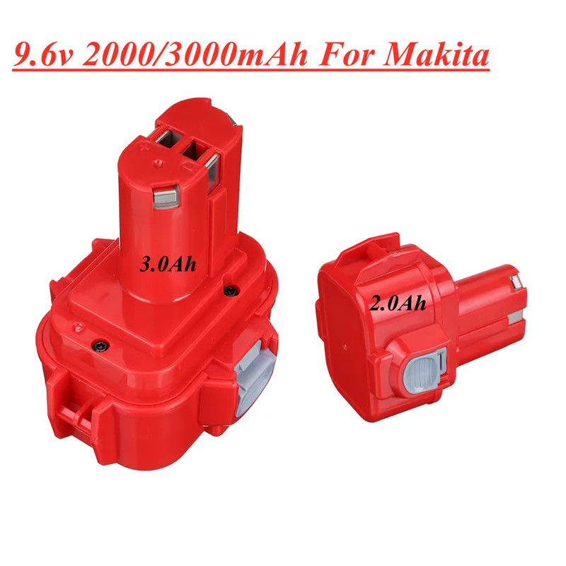 สําหรับ Makita 9.6V 2.0Ah 3000mAh แบตเตอรี่เครื่องมือแบตเตอรี่สําหรับ MAKITA 9120 9122 9133 9134 913