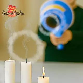 HomeHepler Air Cannon ฟองสบู่ของเล่นแปลกใหม่เด็กเล่นกลางแจ้ง Bubble Machine มือถือ Multi Hole Interactive Bubble Maker ของเล่นสนุกใหม่