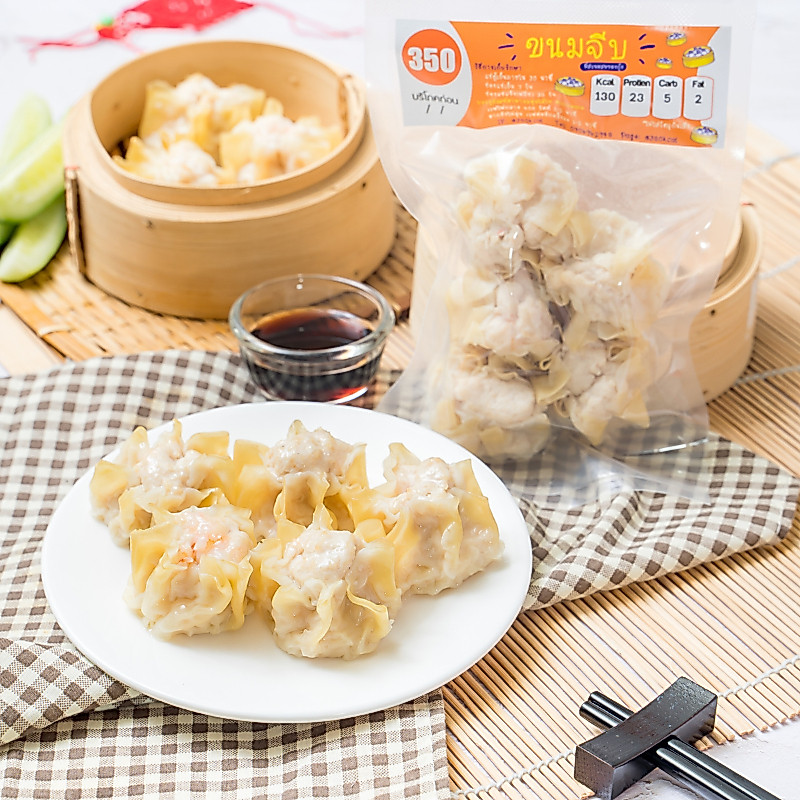 ขนมจีบอกไก่+กุ้ง ( ถามค่าส่งก่อนกดสั่งนะคะ )