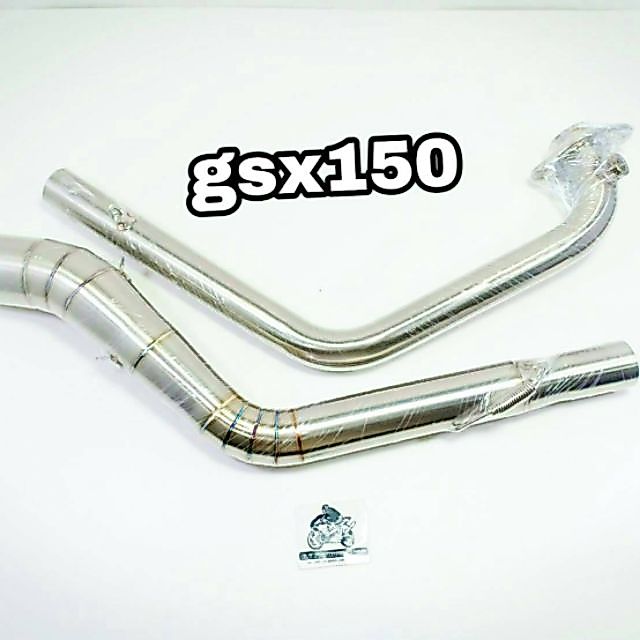 คอท่อ GSX S150/R150 ผลิตจากแสตนเลสเกรด 304 อย่างดีสวม 2 นิ้ว(51 มม.)