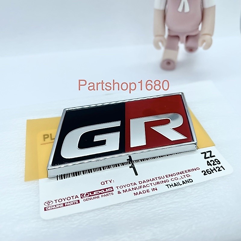 GR sport โลโก้GR แท้ศูนย์‼️ 6x3ซม. LOGO GR🇯🇵