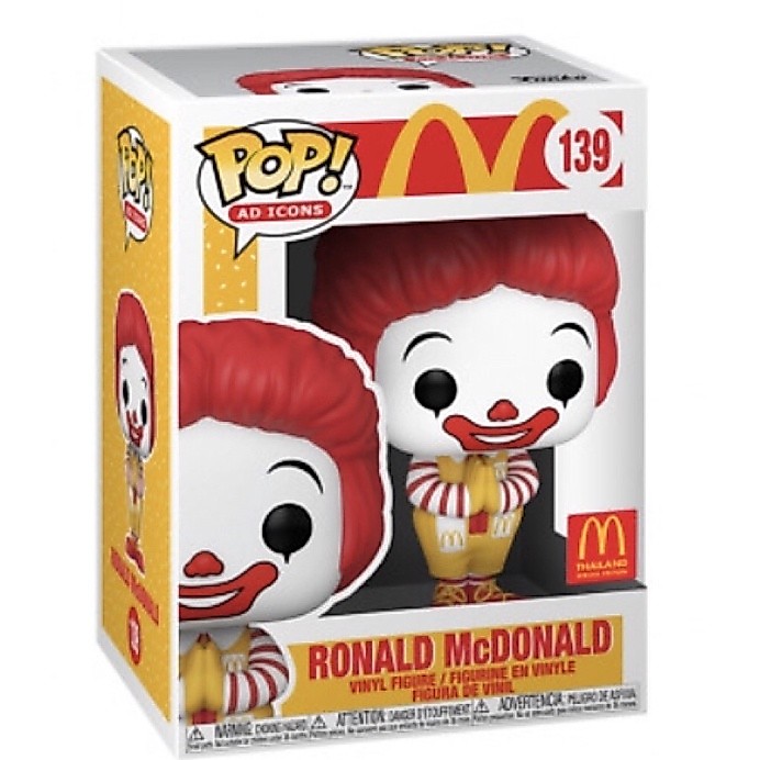 POP! Funko ไลน์ Mcdonald's Thailand exclusive Ronald โรนัลด์ แมคโดนัลด์ ของแท้ 100% มือหนึ่ง