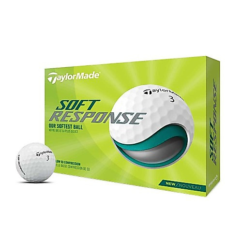 [11GOLF] ลูกกอล์ฟ 3 ชั้น 1 กล่อง 12 ลูก TAYLORMADE TM22 RESPONSE GOLF BALLS กล่องเขียว N76407-NS