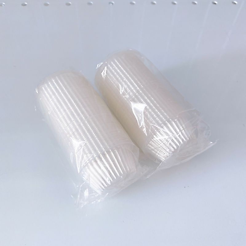 ถ้วยวุ้น ถ้วยพลาสติก K-resin 100ชิ้น/แพค