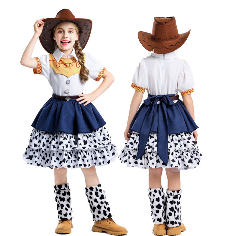 Halloween Toy Story Woody Reese คอสเพลย์ Toy Story Reese ชุดเล่นเวทีสําหรับเด็ก