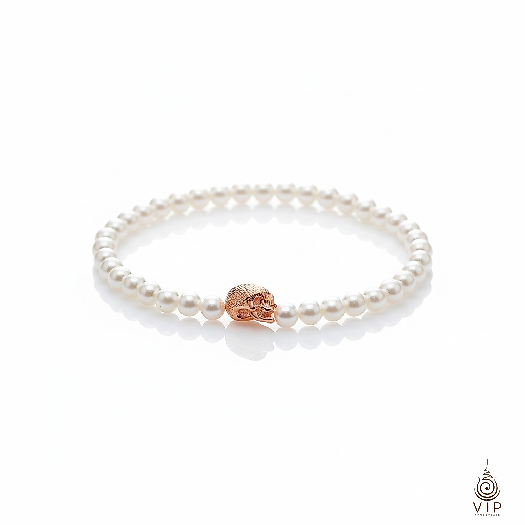 (ปลอมยินดีคืนเงิน) กำไลจี้เม่น มหามงคล ✨ | Hedgehog Amulet Bracelet | 吉祥刺猬手链 (จัดส่งไว เคลมฟรี)