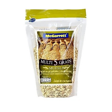 Mcgarrett Multi5 Grain Muesli 400G ธัญพืช 5 ชนิด