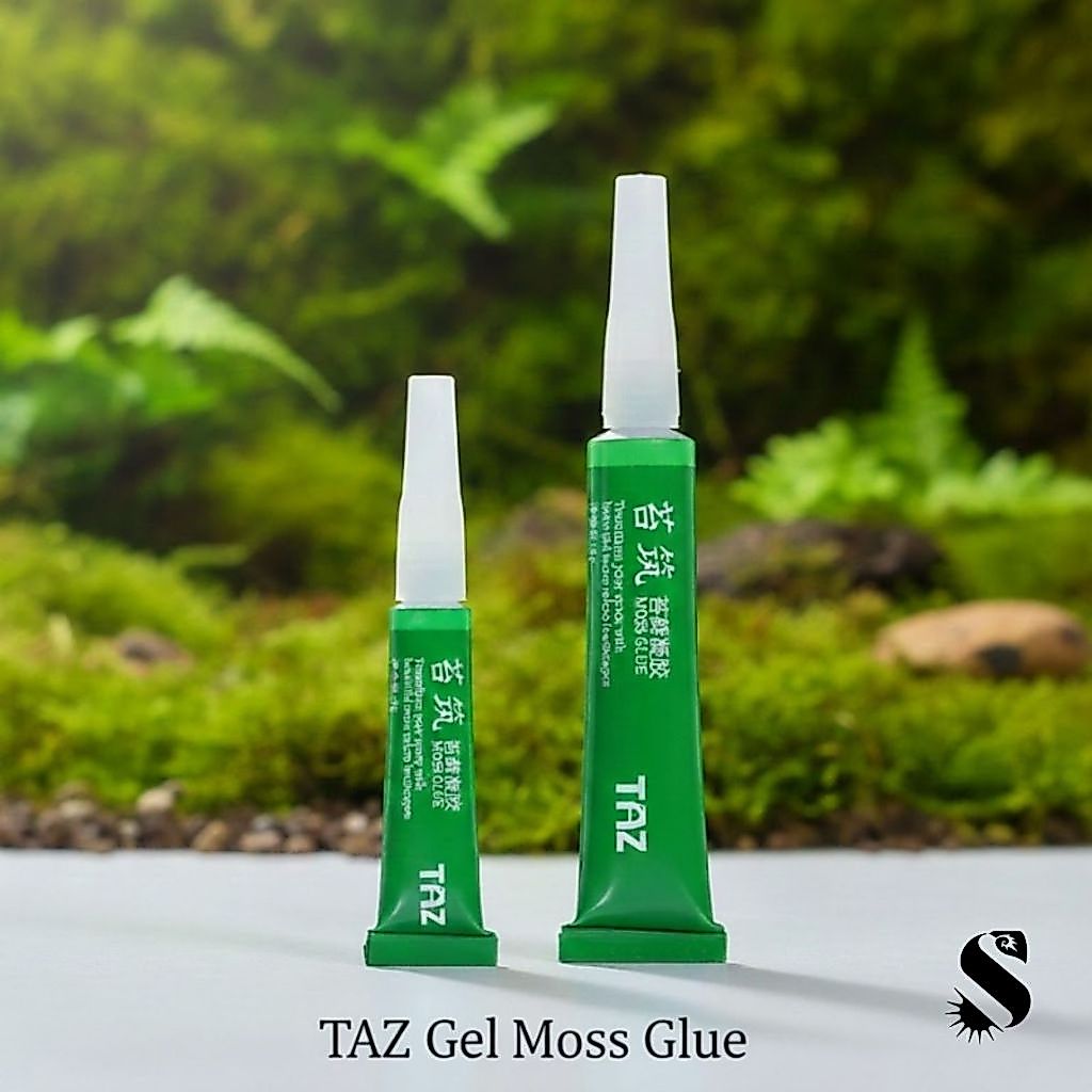 TAZ Moss Glue Gel สําหรับ Terrarium, Palurium, Vivarium และ Aquarium Setup