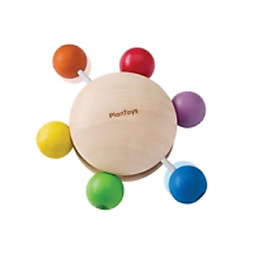 PlanToys ของเล่นไม้ 5297 Pull & Grasp    ทรงกลมฝึกจับและดึง ของเล่นไม้ สำหรับเด็กอายุ 9 เดือน ขึ้นไป