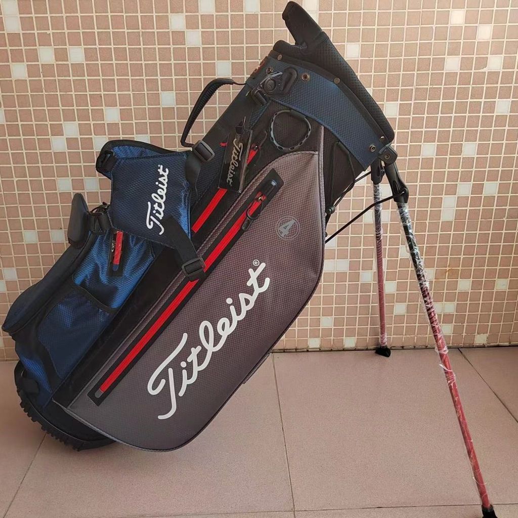 ใหม่ถุงกอล์ฟ Club Bag Bracket Bag ผ้ากันน้ําน้ําหนักเบา 14 Grid Golf Ball Unisex s