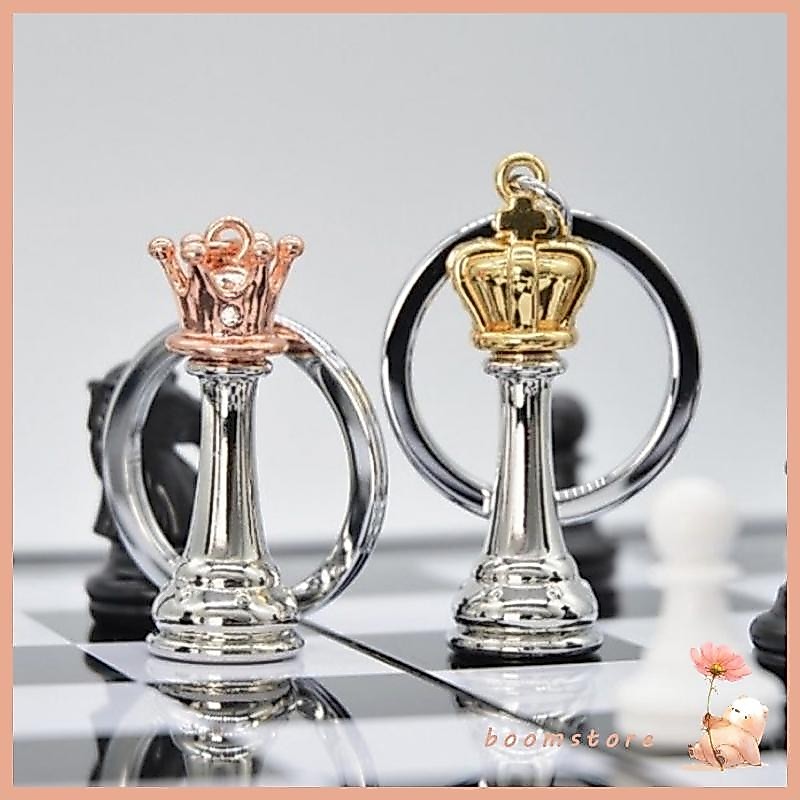 Boom Copper Chess Key Chain พวงกุญแจจี้หมากรุกสําหรับธุรกิจมืออาชีพ