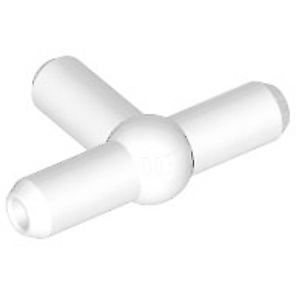Brick2cube Part - Pneumatic T Piece Second Version (T Bar with Ball in Center) - 4697b