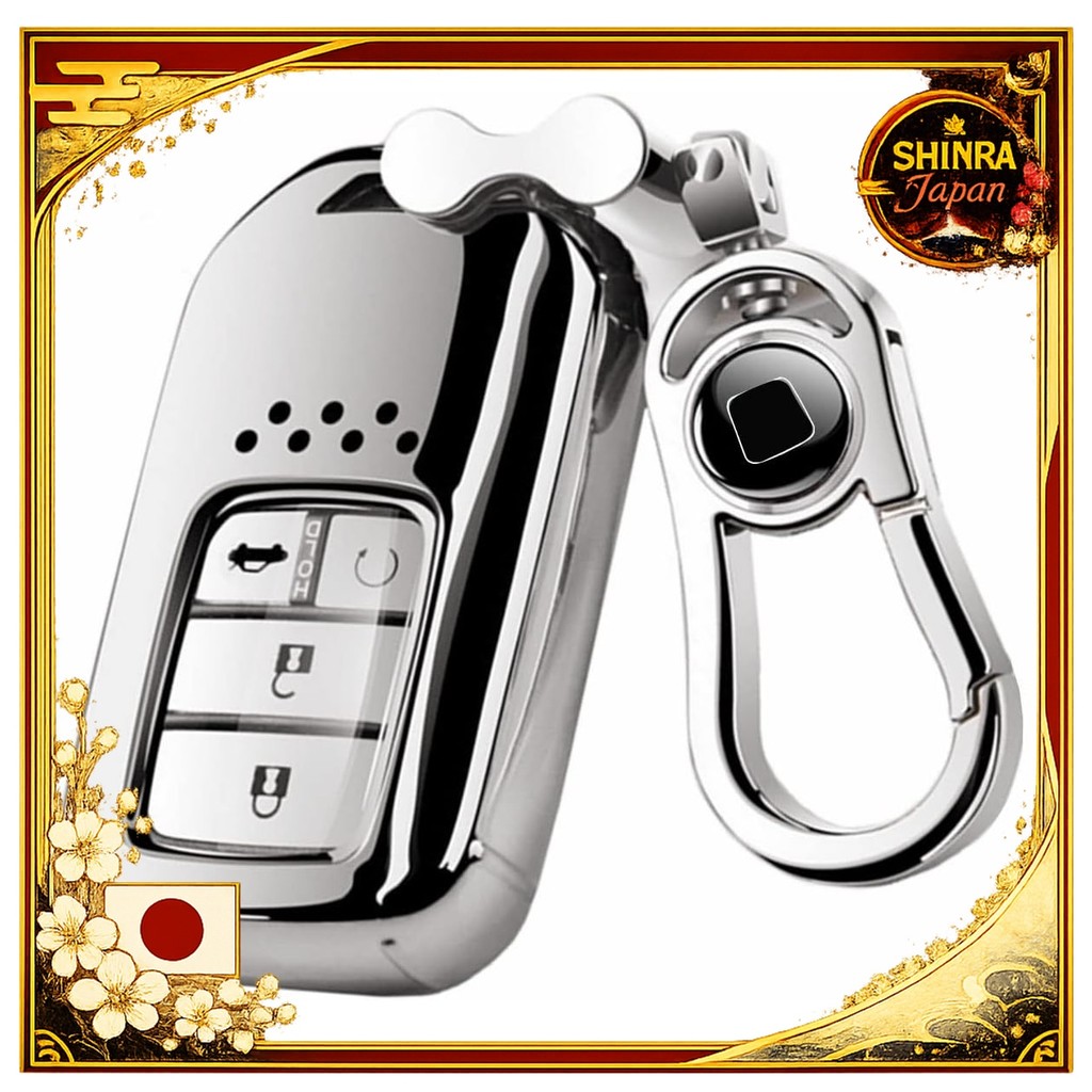 《Direct From Japan》  AMACHER Honda HONDA Smart Key Case Key Cover Vezel Fit Jade Shuttle Odyssey Civ