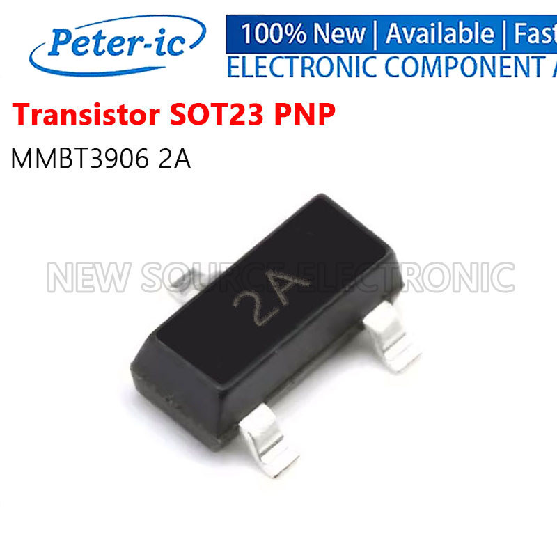 (20-100 ชิ้น) MMBT3906 2A SOT23 PNP ทรานซิสเตอร์พลังงาน SMD ชิป Triode