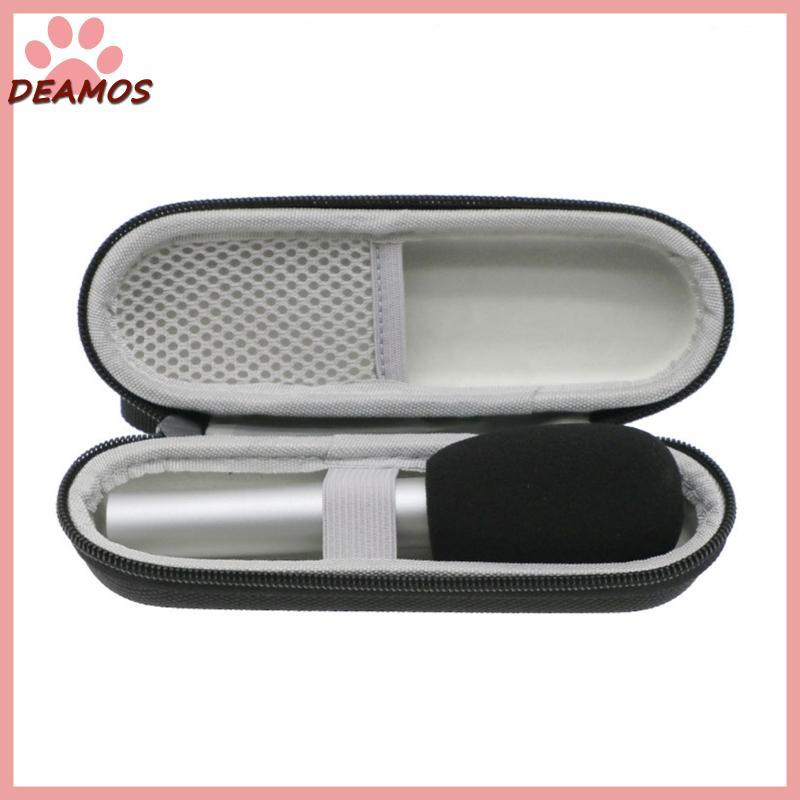 DE ป้องกัน EVA Hard Storage Case กระเป๋า EVA สําหรับไมโครโฟนคอนเดนเซอร์