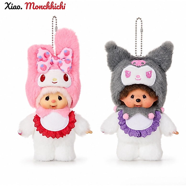 【ขายร้อน ❤️ ‍🔥】Moncchichi x Sanrio Keychains Collection - คอลเลกชันพวงกุญแจ มอนชิชิ x ซานริโอ