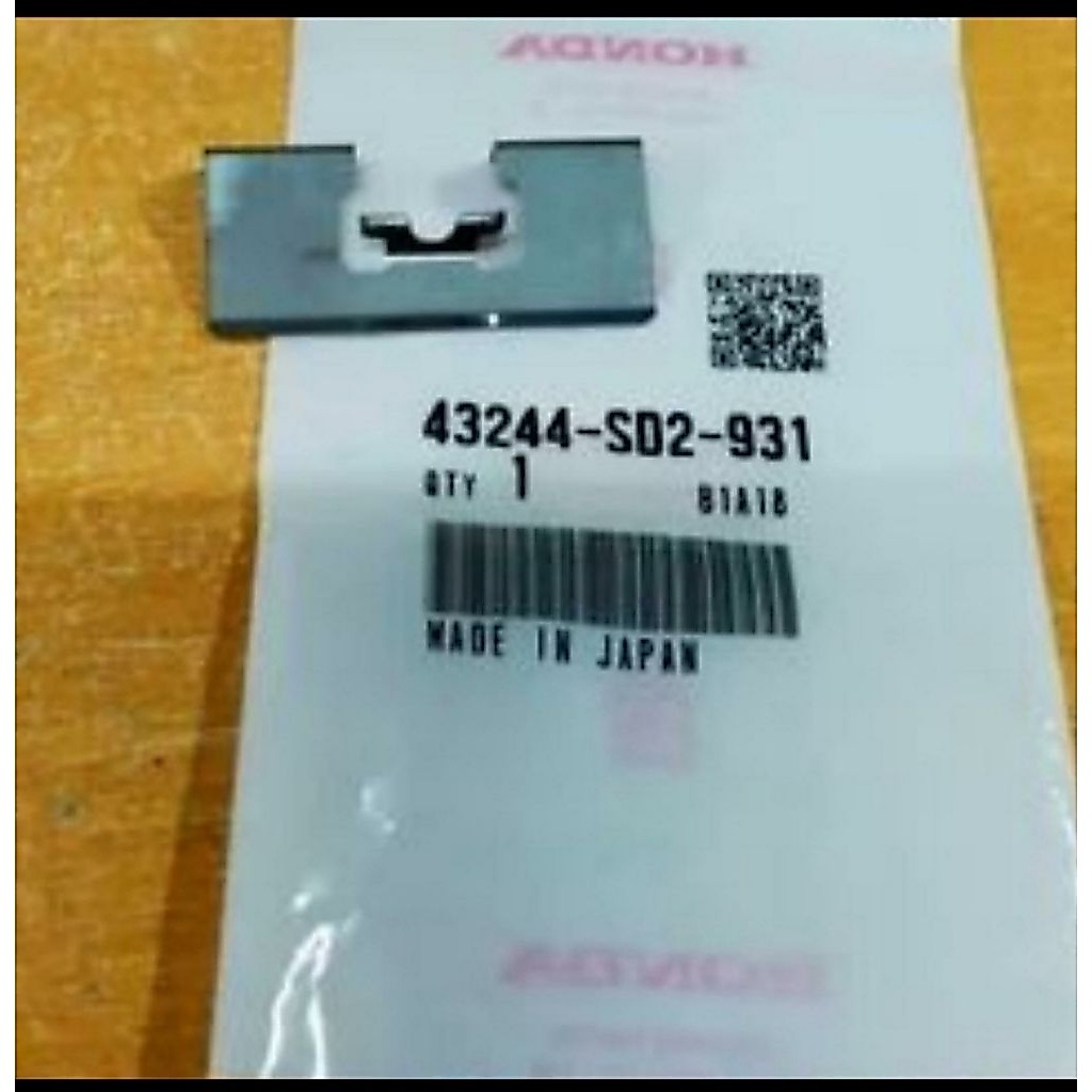 แผ่นดิสก์ Retainer เบรคแผ่นหลังเบรค Pad Holder ปุ่มล้อหลัง Honda Jaz Jazz GD3 GD 3 GE8 GE 8 S Rs Cit