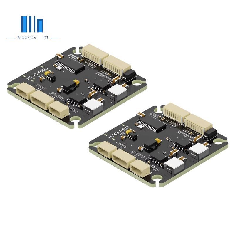 2PCS H743 PRO Flight Controller Dual Gyroscope BEC STM32H743 4-8S 30.5x30.5 มม.สําหรับ RC FPV Drone