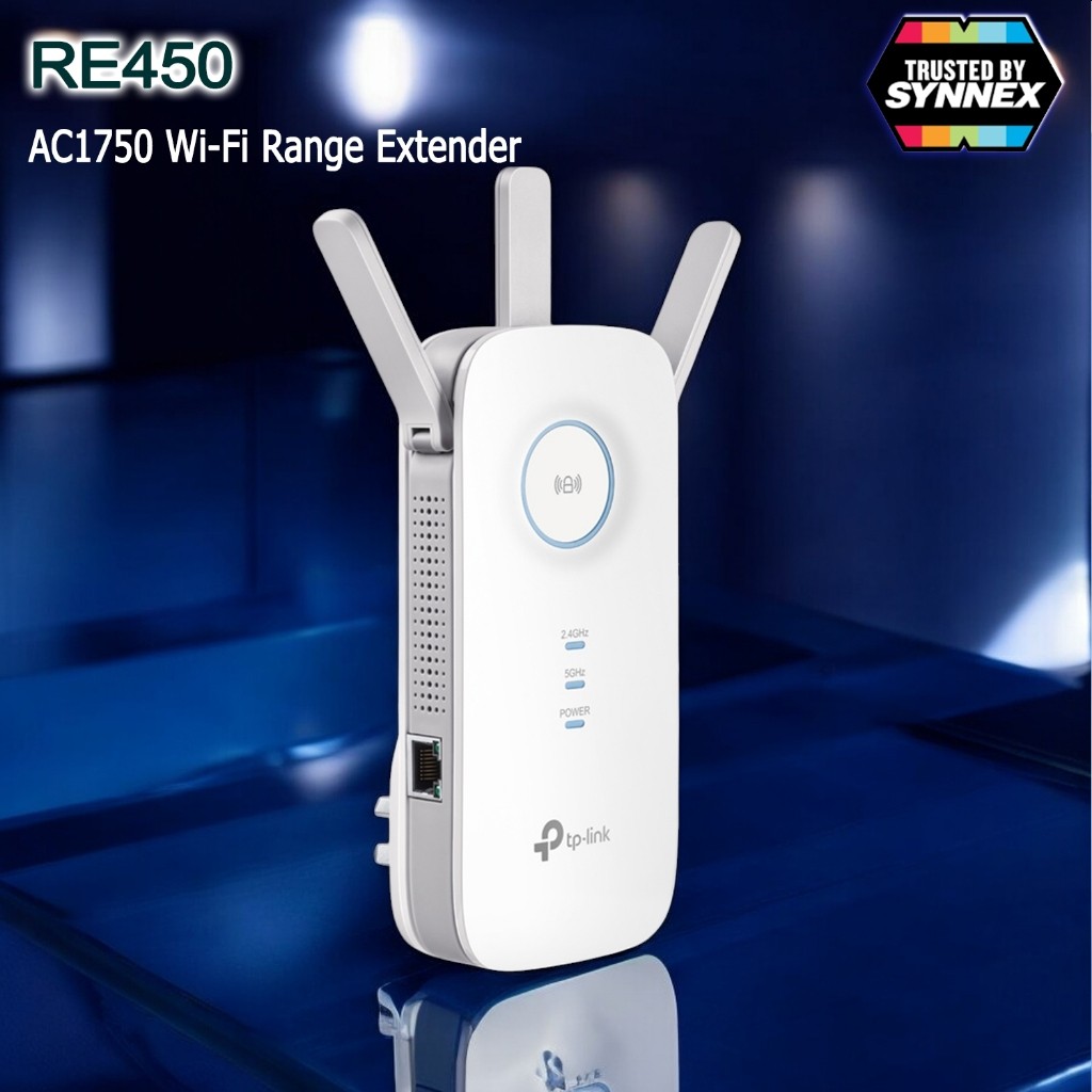 TP-Link RE450 AC1750 Repeater ตัวขยายสัญญาณ WiFi (Wi-Fi Range Extender)