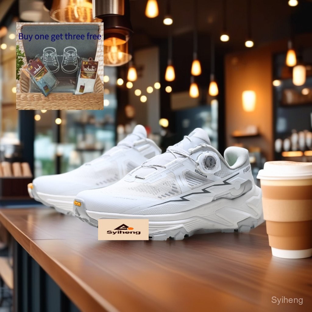 Kailas Fuga EX3 BOA รองเท้าผู้ชายหนาSoled Cushioning รองเท้าวิ่งกลางแจ้ง