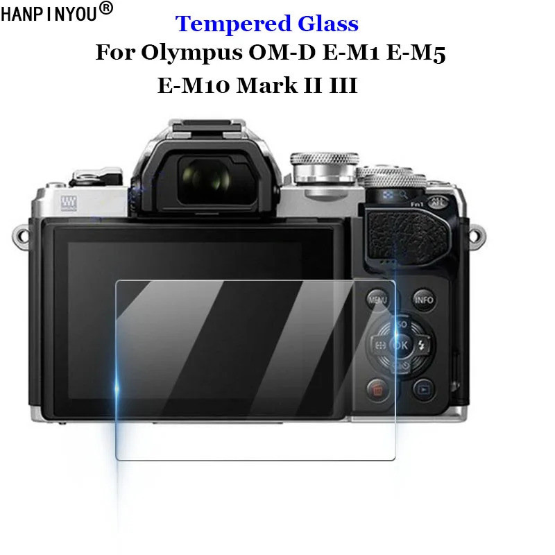 สําหรับ Olympus E-M10 Mark IV/E-M5 Mark II/E-M5 Mark III/E-M1 II/E-M1 III/E-M1X AR กระจกนิรภัยป้องกั